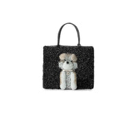 ANTEPRIMA_WIREBAG_ANIMALE_SHIBA_INU_PB19F090AB_Tote_Bag_black_front