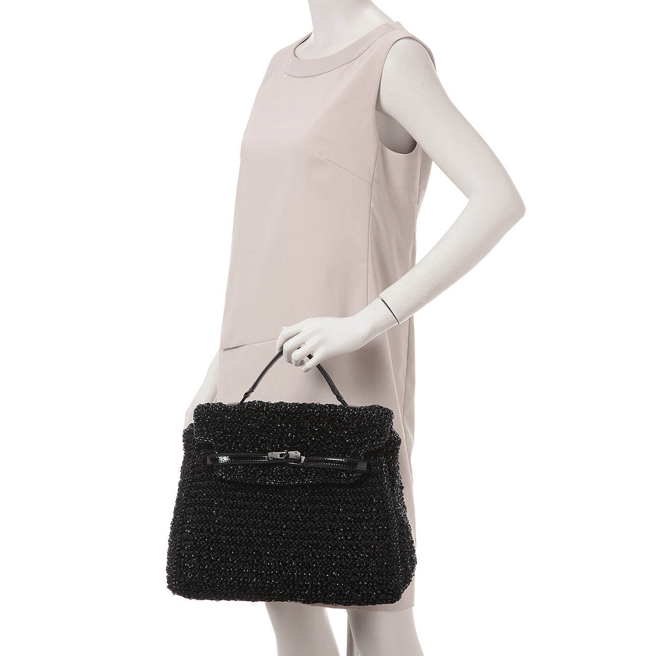 ANTEPRIMA_WIREBAG_KATE_PB15FDP259_Shoulder_Bag_Large_solid-black_model2