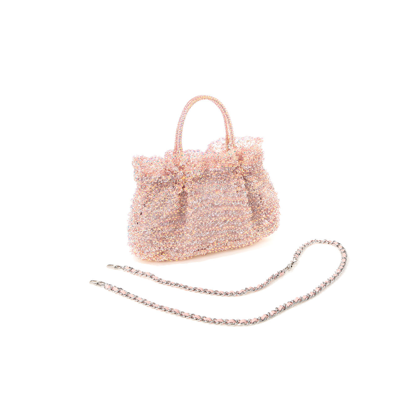 ANTEPRIMA_WIREBAG_WIRE_GLITTER_PB12F260E3_Handbag_iridescent-rose_side