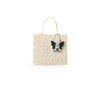 LUMINOSA PA13SC5150 Bag Charm black-white frenchie WIREBAG on Solid White STANDARD Tote Bag