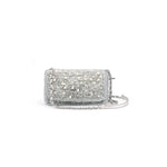 PERLA GLITTER Medium Argento