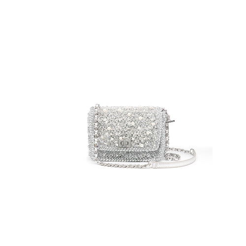 PERLA GLITTER Small Argento
