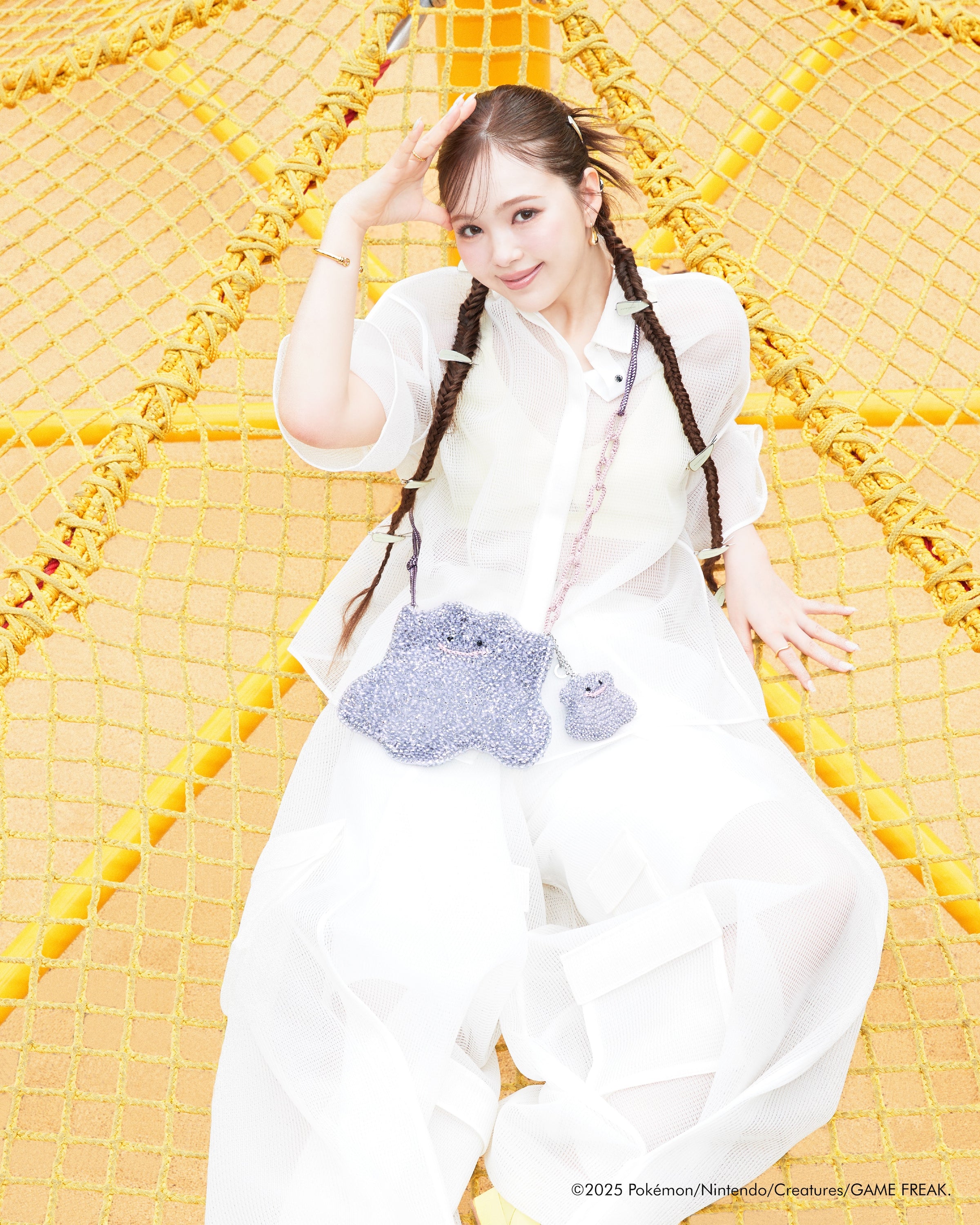 ANTEPRIMA_WIREBAG_POKEMON_DITTO_PA25FPM2H1_Bag_Charm_silver-lavender-purple_DITTO_PB25FPM0MD_Crossbody_silver-lavender-purple_Nicole_Fujita_2
