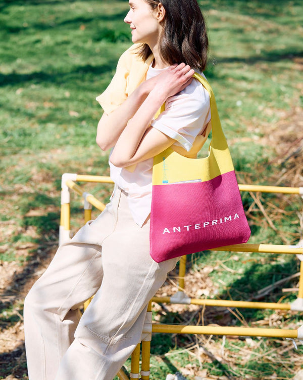 IWASAKI TAKAHIRO TOTE BAG - PINK